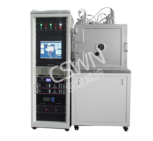 MSP-400E型：半球、圆锥、碗状、异形工件均匀镀膜设备