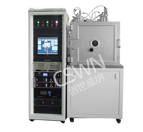 MSP-400E型： 半球、圆锥、碗状、异形工件均匀镀膜设备